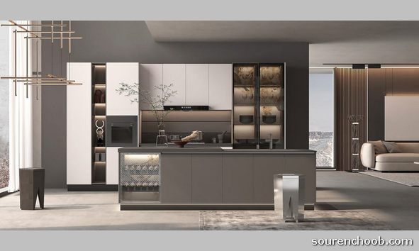 2023 kitchen cabinet model 55